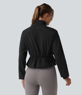 Veste de camping à col montant et manches longues - UPF50+