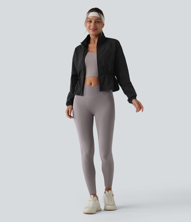 Veste de camping à col montant et manches longues - UPF50+