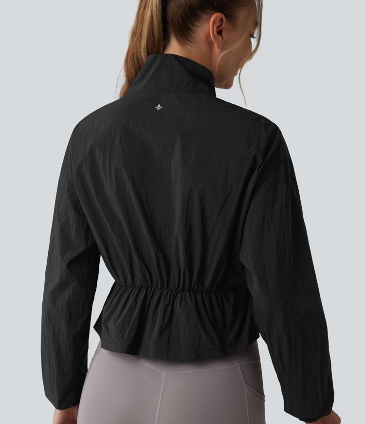 Veste de camping à col montant et manches longues - UPF50+