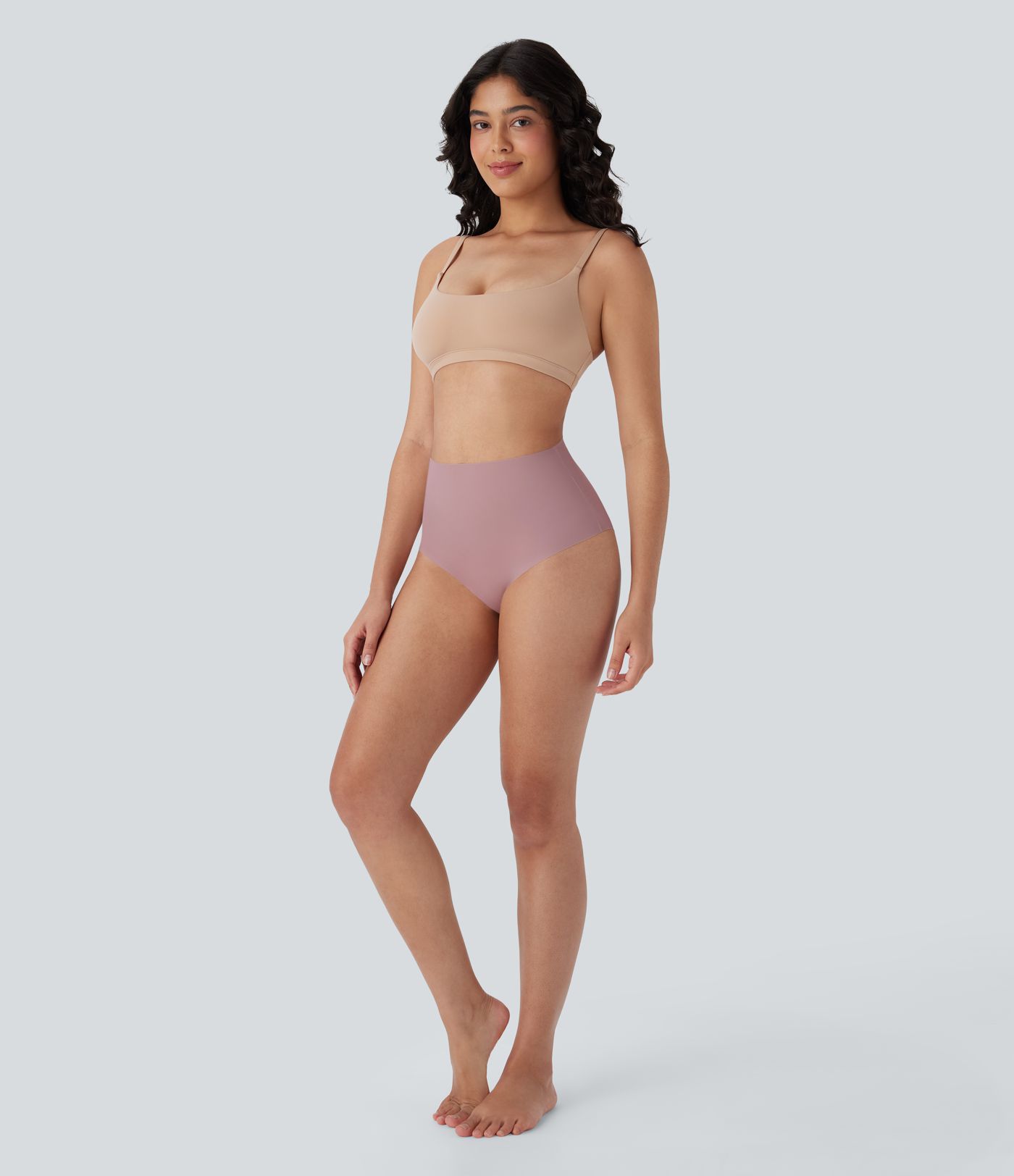 Culotte gainante taille haute de détente douce pour la peau Culotte gainante taille haute de détente douce pour la peau