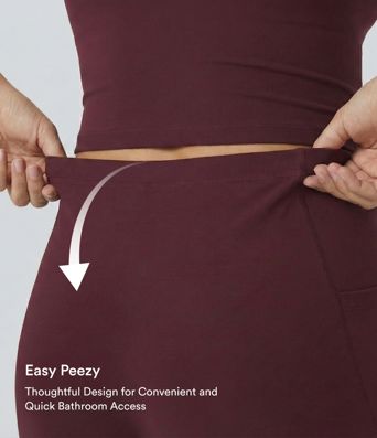 SoftlyZero™ Airy Backless Twisted Cool Touch Dance Active Dress-Easy Peezy Edition