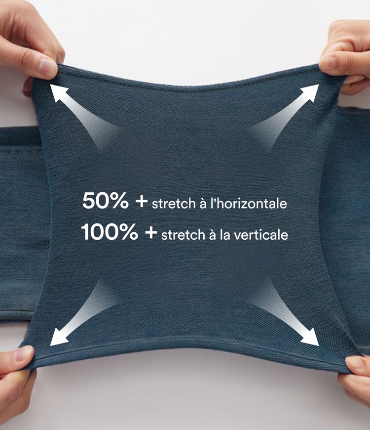 Halara Flex™ Jean Large Travail à Taille Haute Poches Multiples et Tricot Extensible