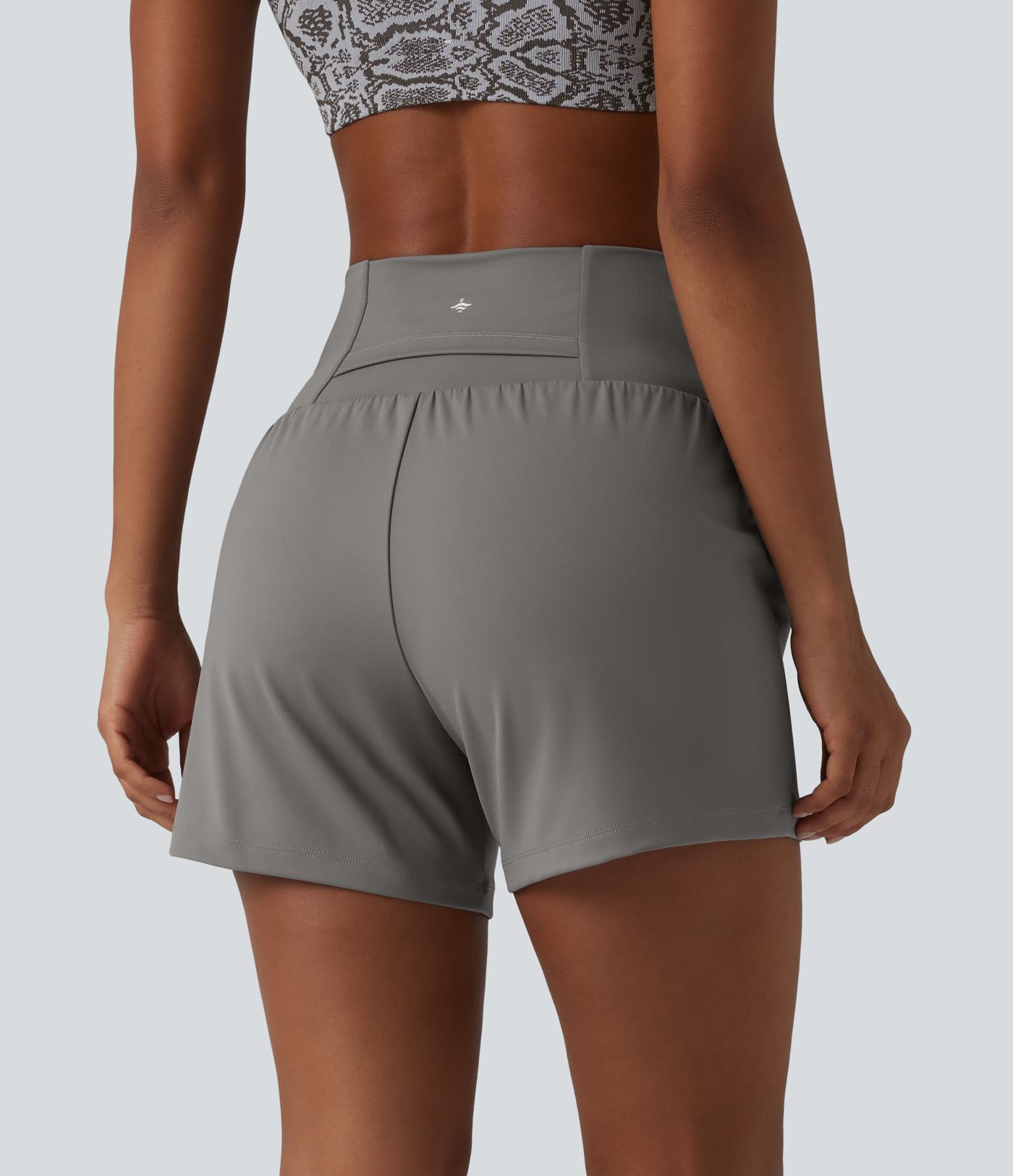 SoftlyZero™ Airy Super High Waisted 2-in-1 Cool Touch Yoga Shorts 5'' with Pockets