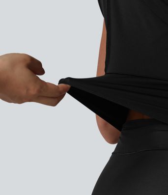 SoftlyZero™ Airy Built-in Bra Tummy Control Built-in Shapewear Bodycon Color Block Cool Touch Midi Dress-Easy Peezy Edition-UPF50+