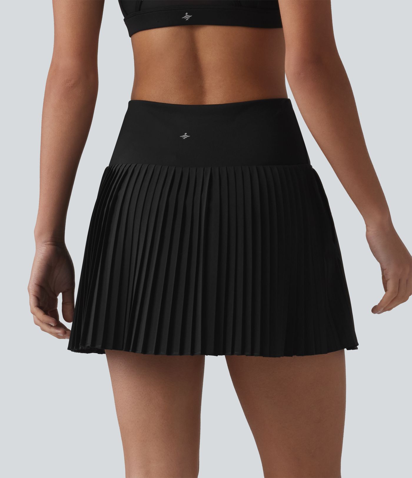 Breezeful™ High Waisted 2-in-1 Pleated Quick Dry Mini Tennis Skirt with Pockets
