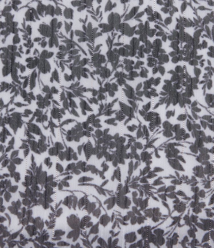 Adjustable Straps Shirred Ditsy Floral Print Chiffon Flowy Midi Casual Slip Dress with Pockets