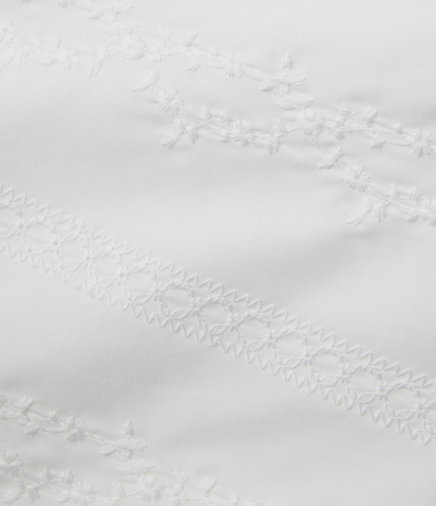 Falda mini de talle alto 2 en 1 con bordado, corte en A estilo resort