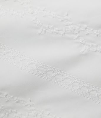 Falda mini de talle alto 2 en 1 con bordado, corte en A estilo resort