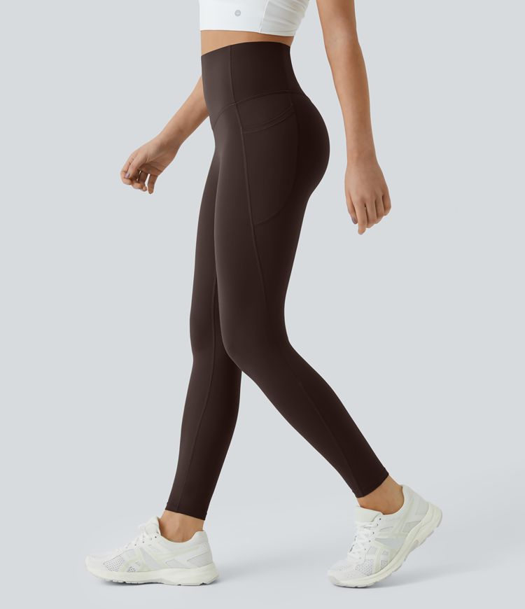 Halara UltraSculpt™ - Shaping workout leggings with a high waist, side pockets and tummy control