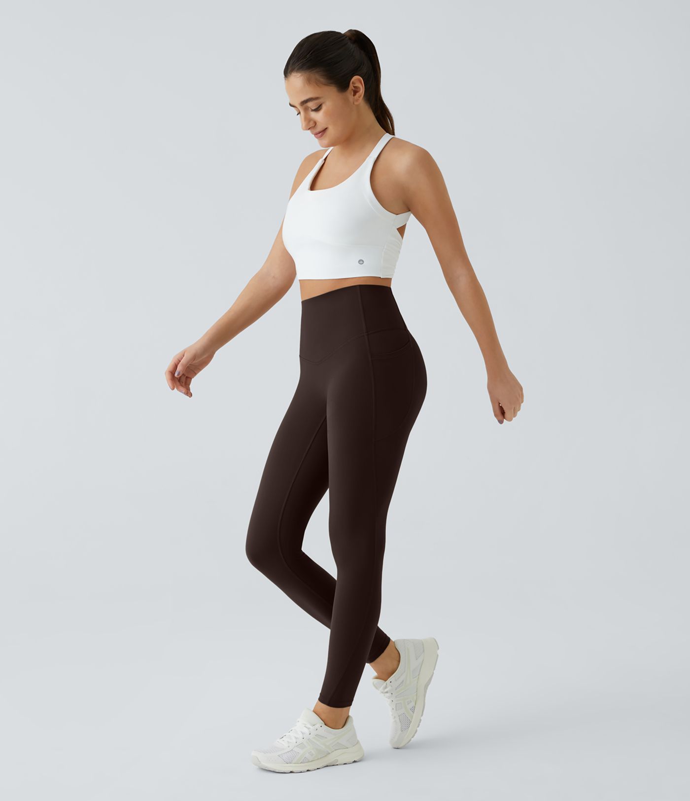 Halara UltraSculpt™ - Shaping workout leggings with a high waist, side pockets and tummy control