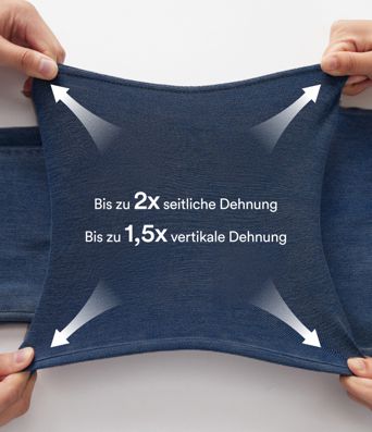 Halara Flex™ - Slim-Fit-Jeans mit hohem Bund, Seitentaschen und gerolltem Saum