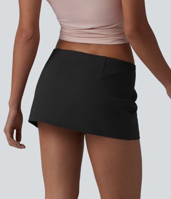 DayStretch Low Rise 2-in-1 Micro Bodycon Casual Skirt
