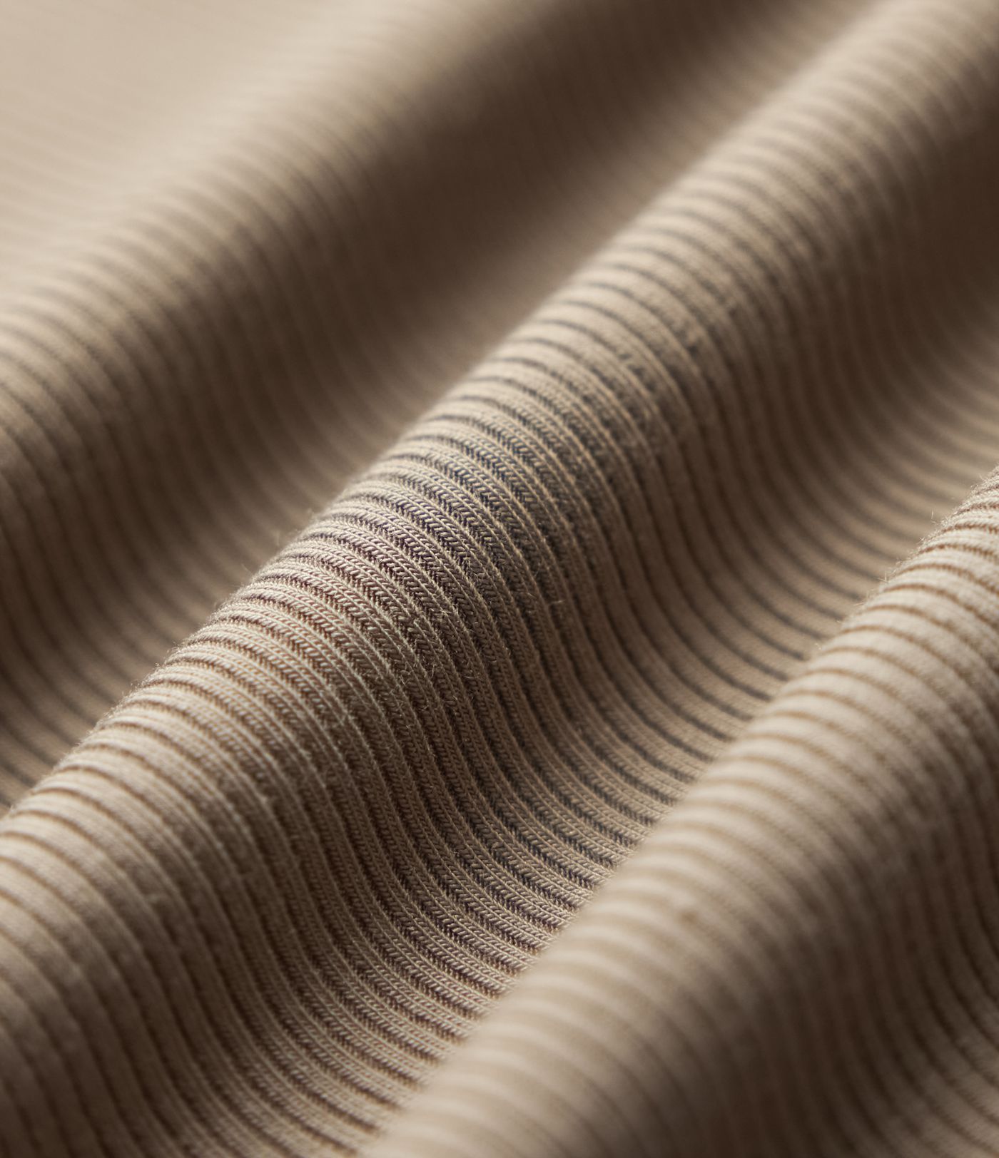 Ribbed Knit Boat Neck Flounce Long Sleeve Casual T-Shirt