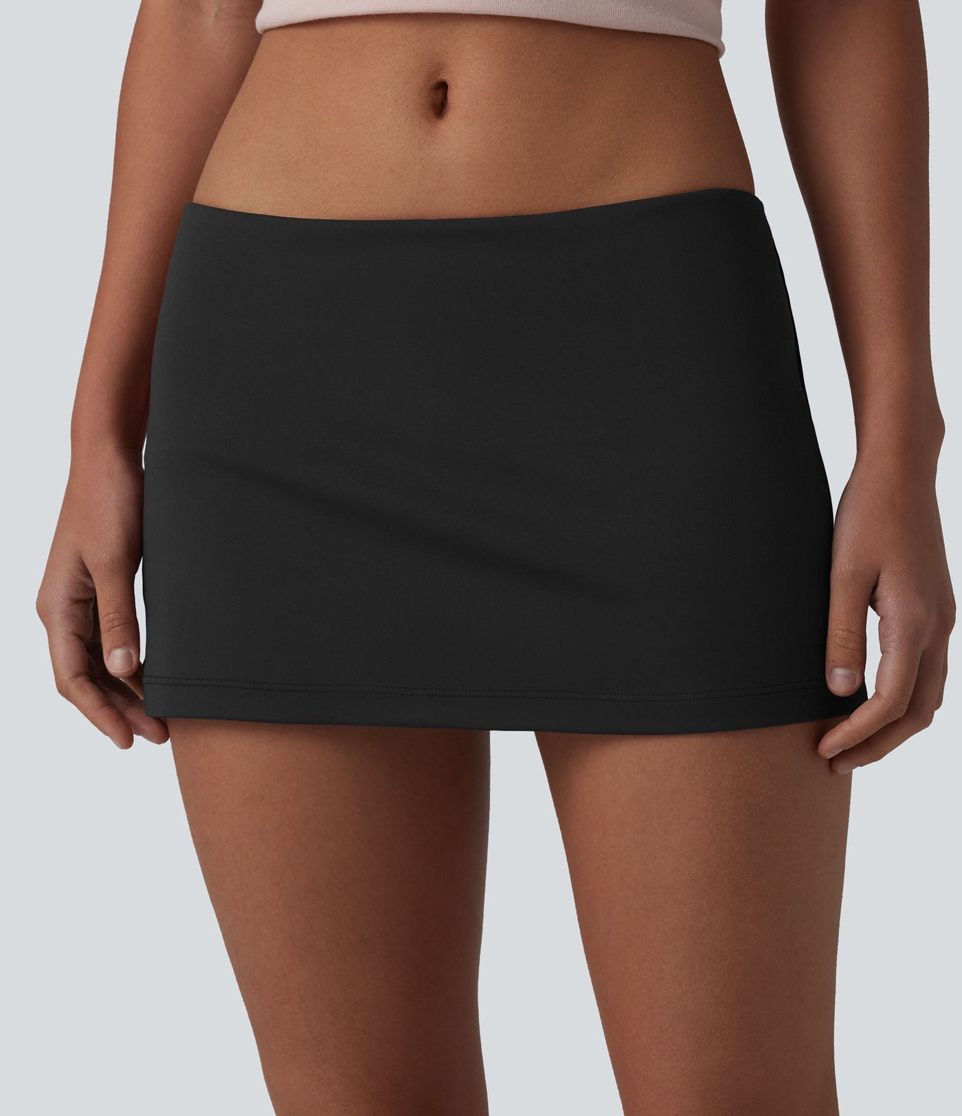 DayStretch Low Rise 2-in-1 Micro Bodycon Casual Skirt