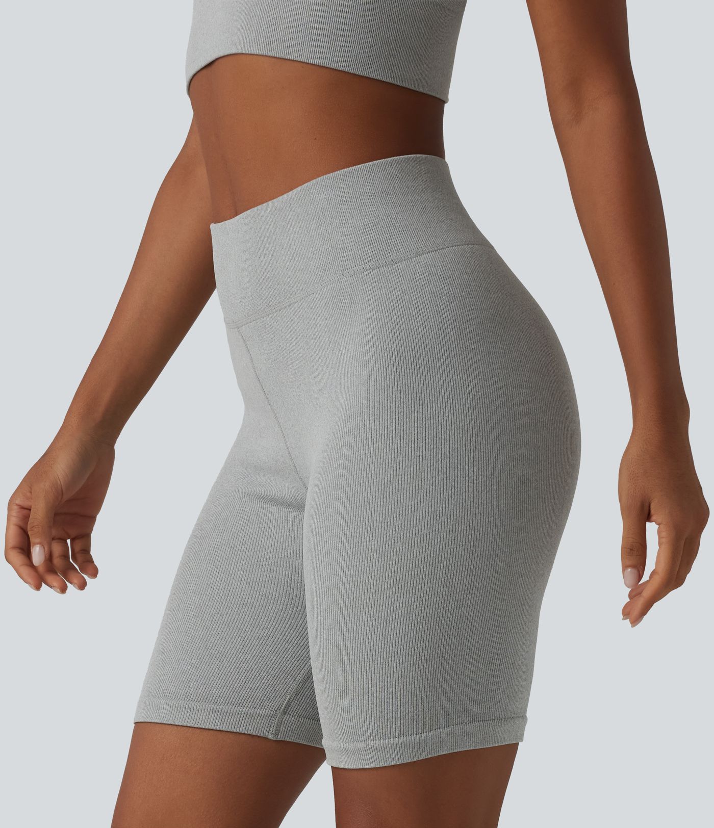OneForm Seamless Flow High Waisted Casual Biker Shorts