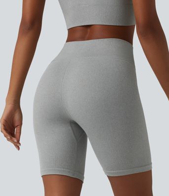 OneForm Seamless Flow High Waisted Casual Biker Shorts