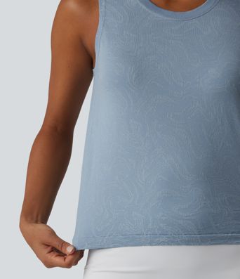 OneForm Seamless Flow Round Neck Running Tank Top