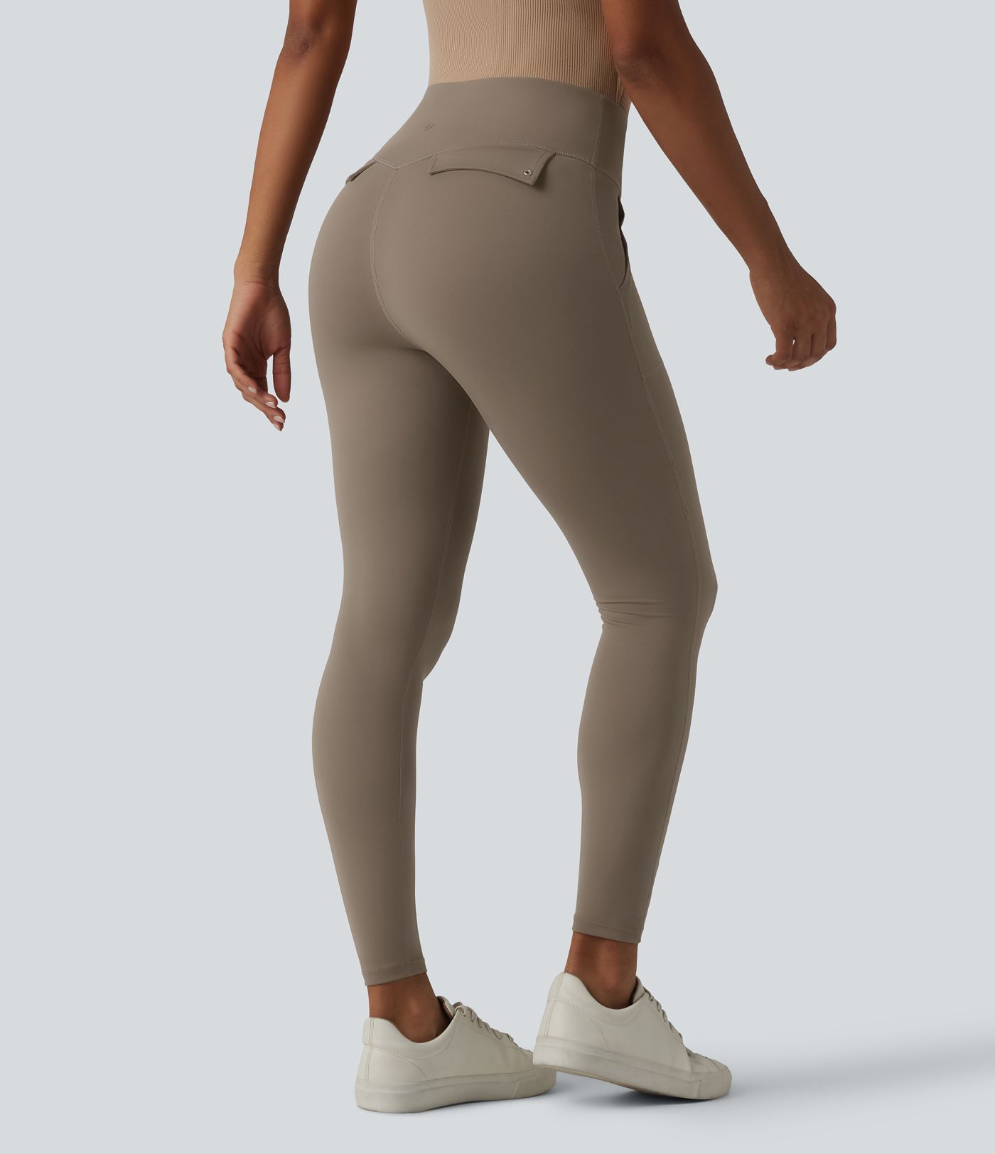 Legging 7/8 Halara UltraSculpt™ taille haute ventre plat avec poches