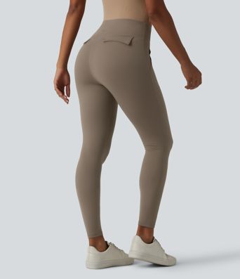 Legging 7/8 Halara UltraSculpt™ taille haute ventre plat avec poches