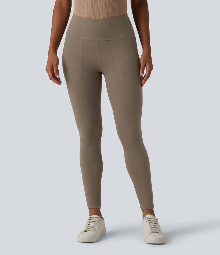 Legging 7/8 Halara UltraSculpt™ taille haute ventre plat avec poches