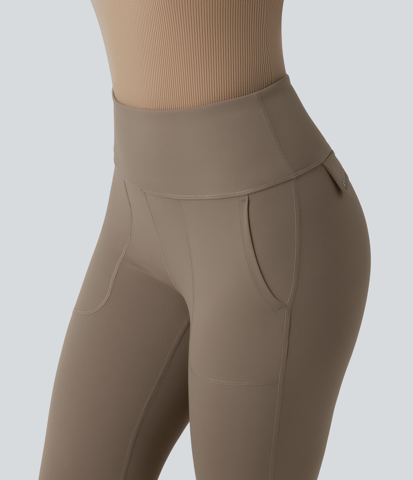 Legging 7/8 Halara UltraSculpt™ taille haute ventre plat avec poches