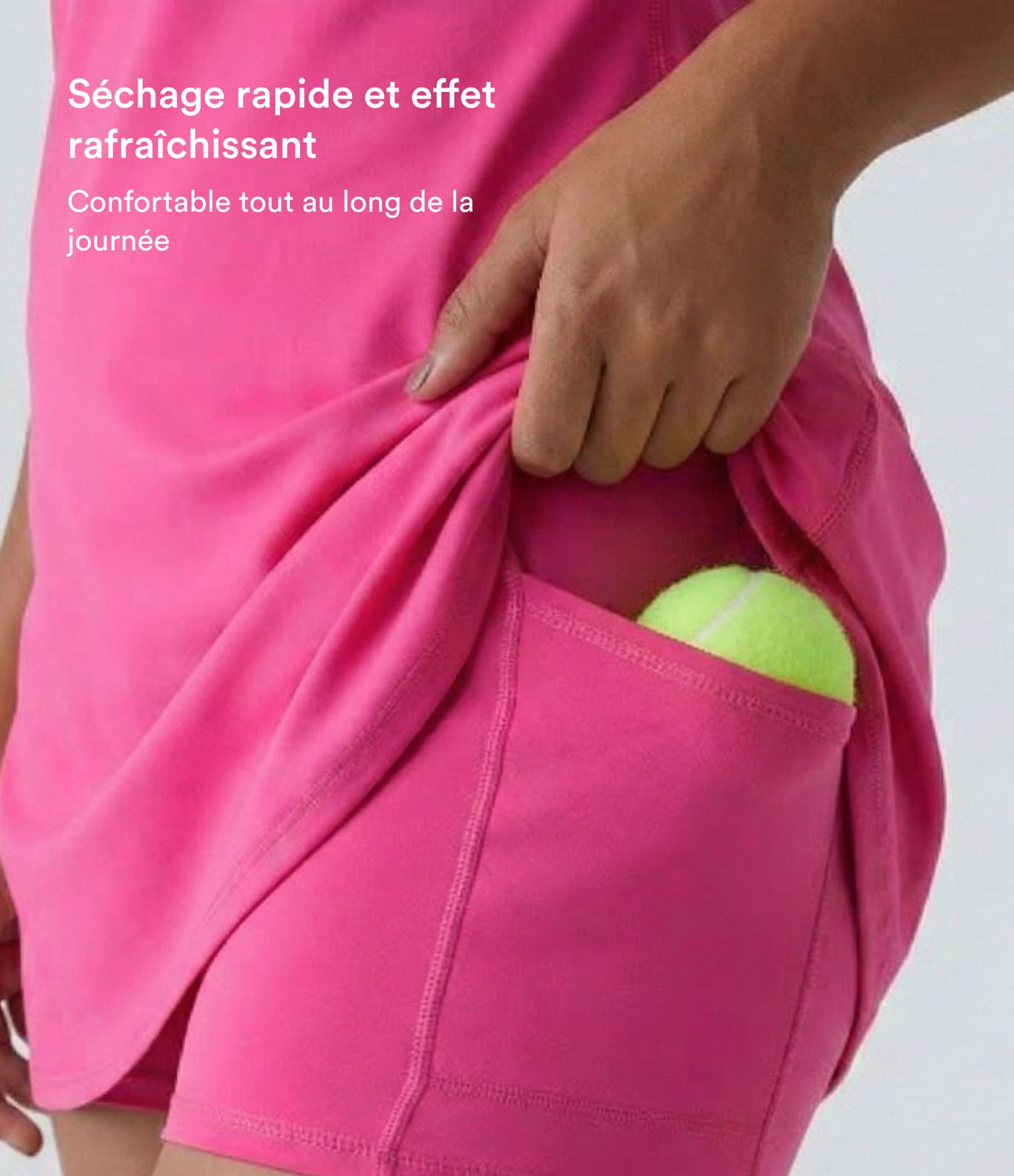 Softlyzero™ Rückenfreies, extralanges Plush-Aktivkleid  - Easy Peezy Edition