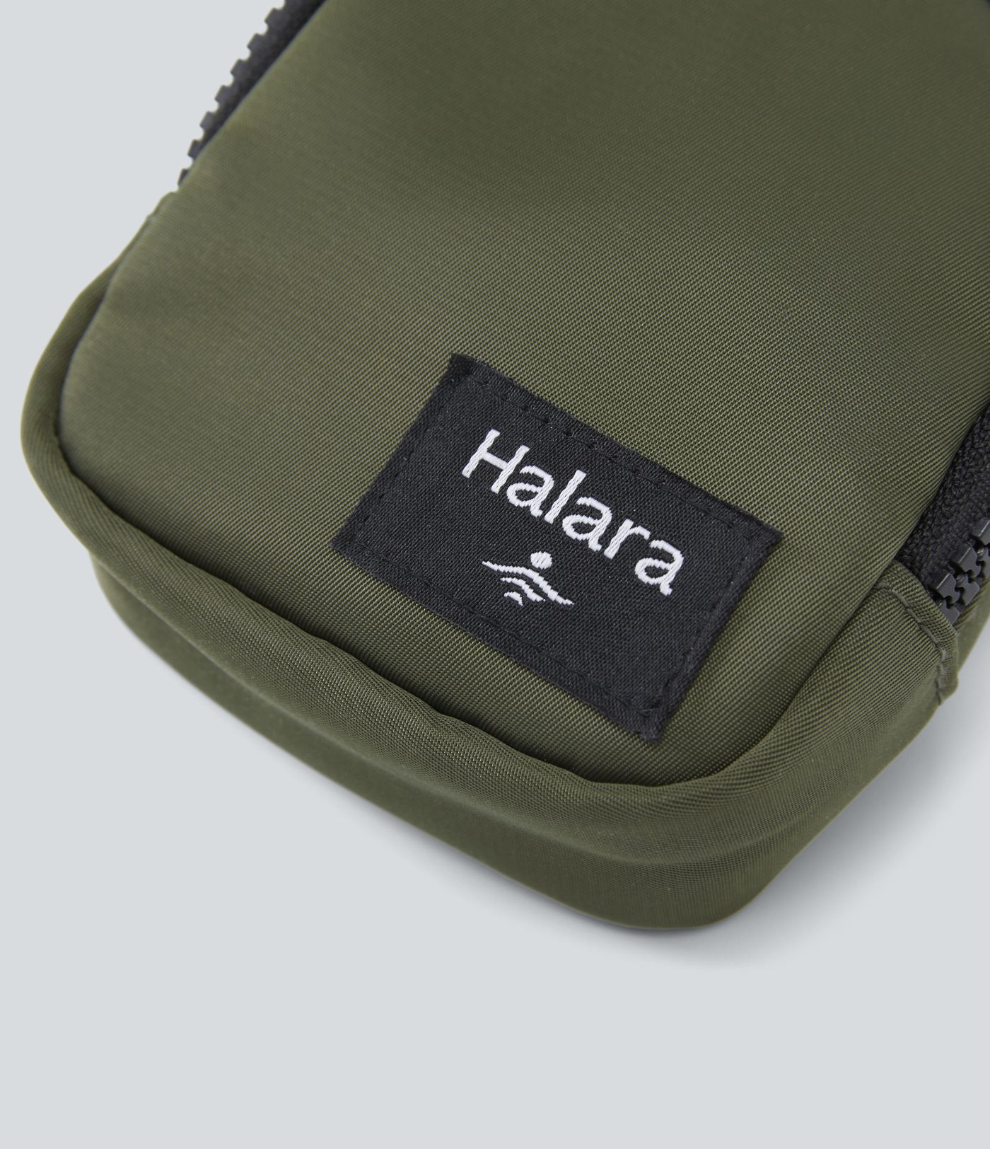 Halara Logo Zipper Nylon Coin Purse