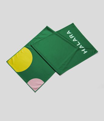 Halara Quick Dry Letter Print Sports Towel