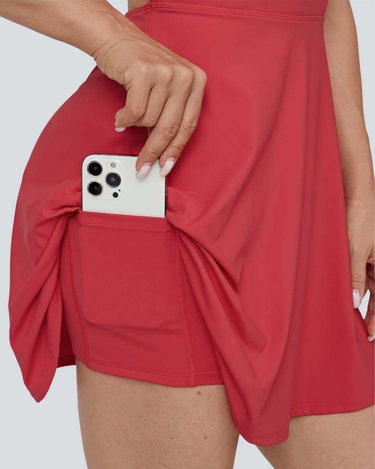 Hidden Storage with Built-In Shorts