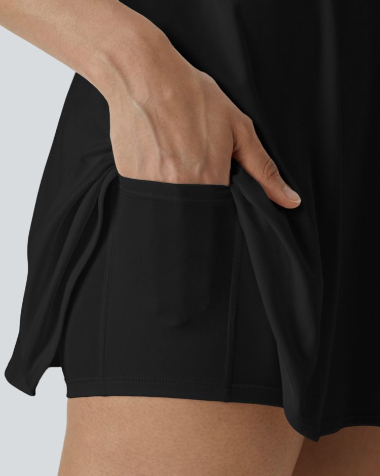 Hidden Storage with Built-In Shorts