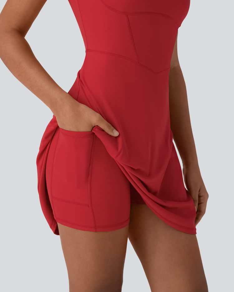 Hidden Storage with Built-In Shorts