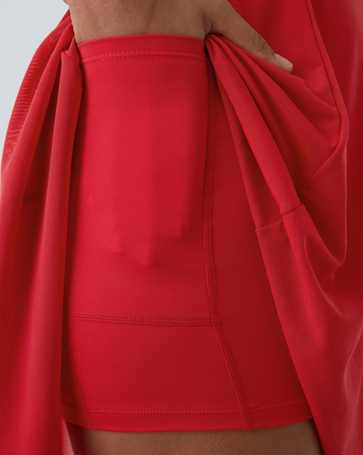 Hidden Storage with Built-In Shorts