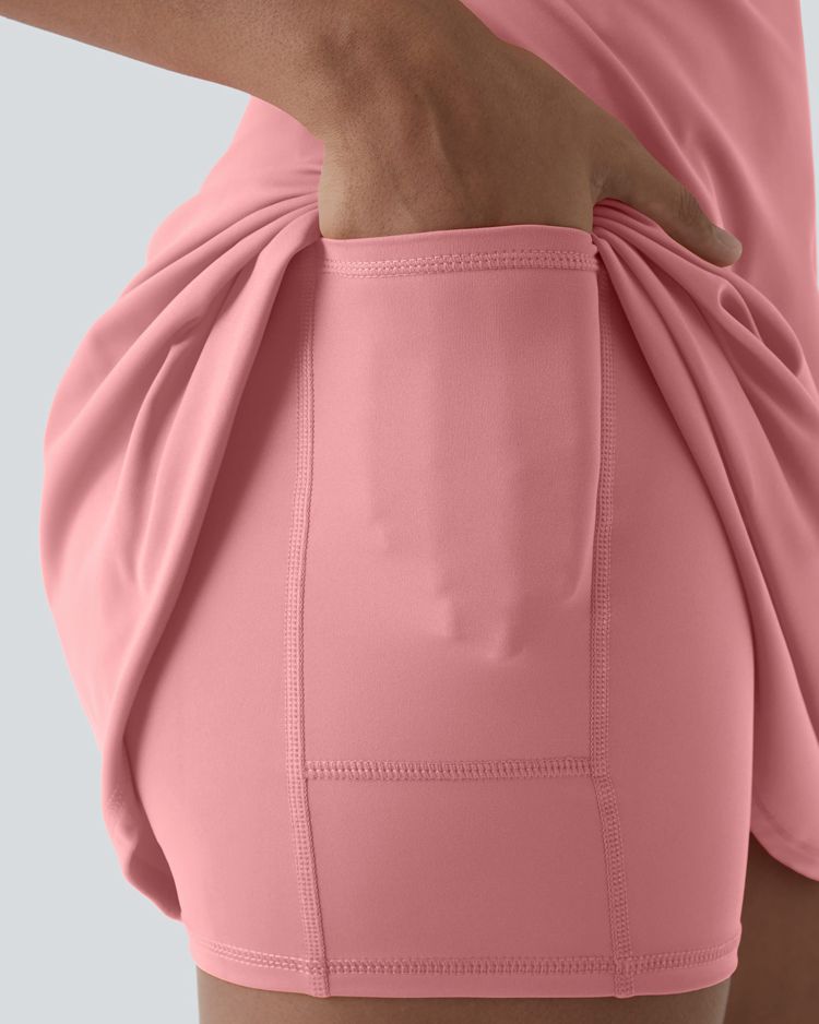 Rangement discret grâce au short intégré