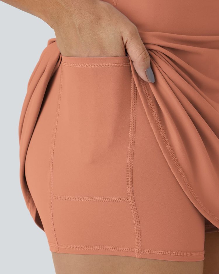 Hidden Storage with Built-In Shorts