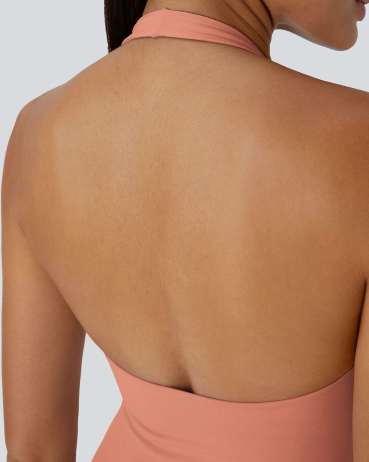 Secure Halter Neckline