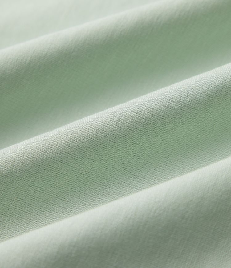 Pantalon large fluide casual en coton et lin taille haute avec poches