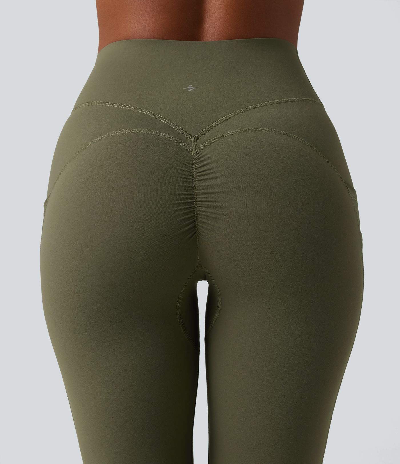 Halara UltraSculpt™ High Waisted Tummy Control Scrunch Contrast Mesh Training 7/8 Leggings with Pockets Halara UltraSculpt™ High Waisted Tummy Control Scrunch Contrast Mesh Training 7/8 Leggings with Pockets