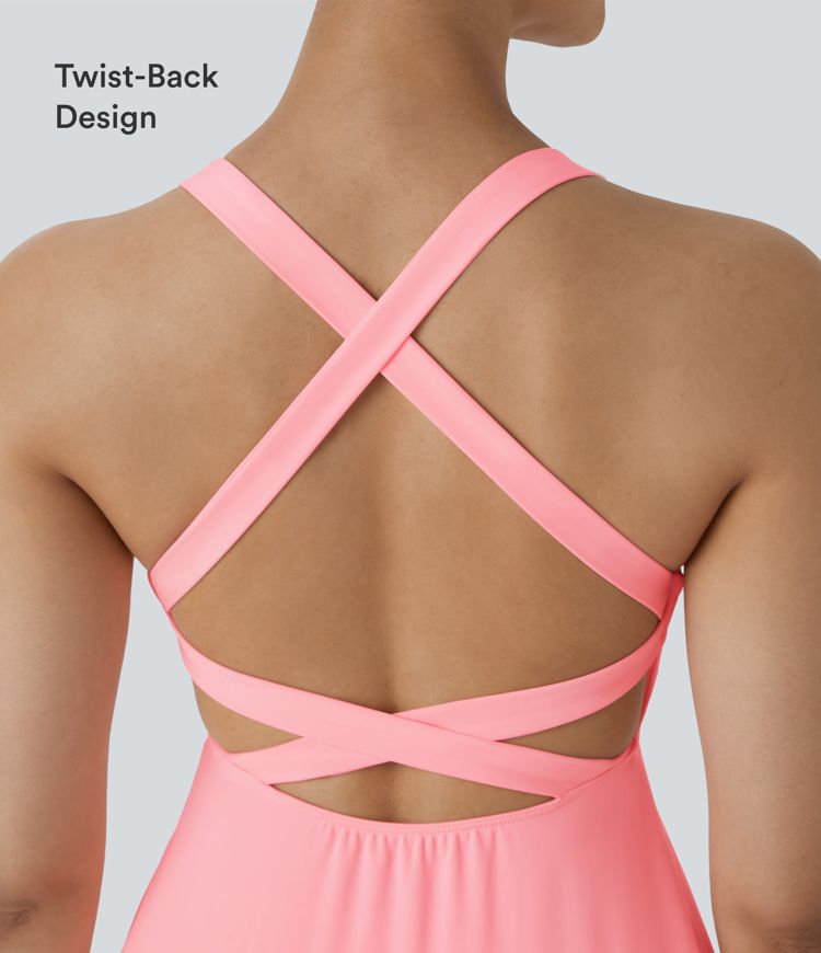 Flare 2-Piece Pocket Dance Active Dress