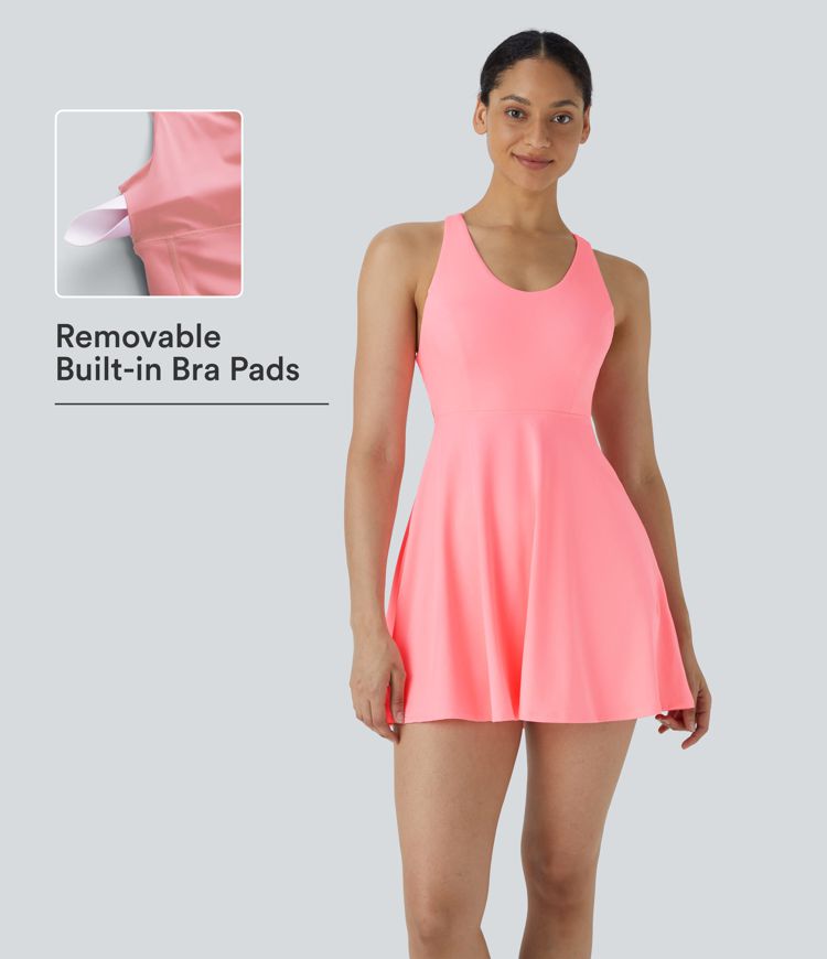 Flare 2-Piece Pocket Dance Active Dress