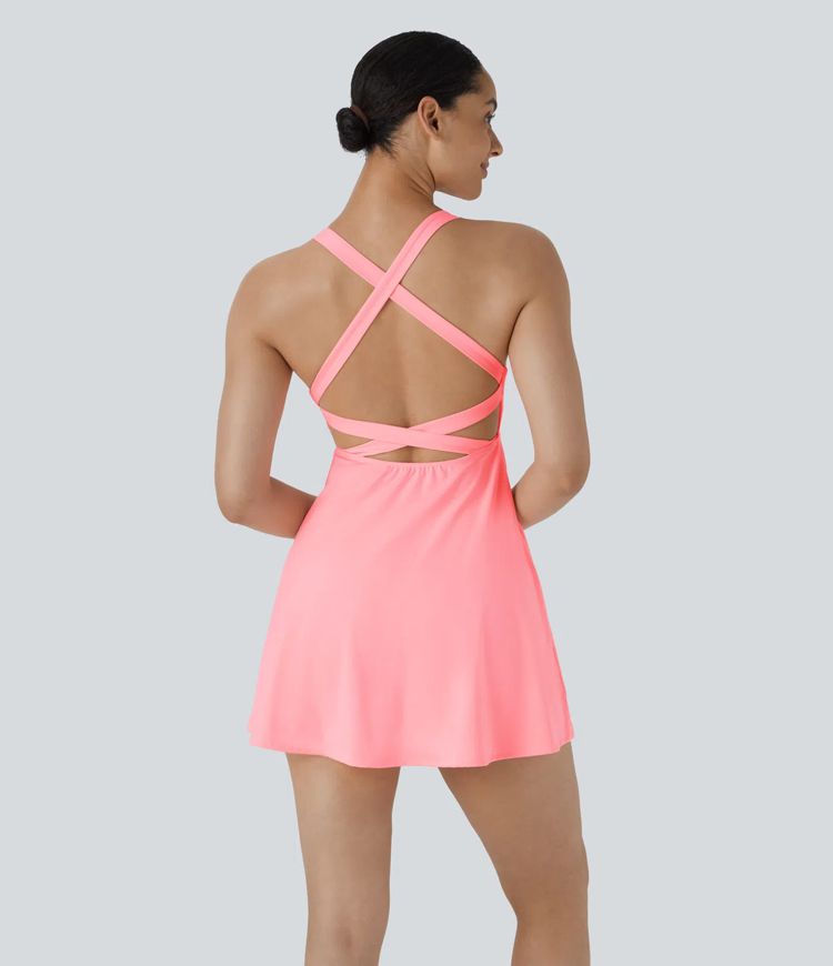 Flare 2-Piece Pocket Dance Active Dress