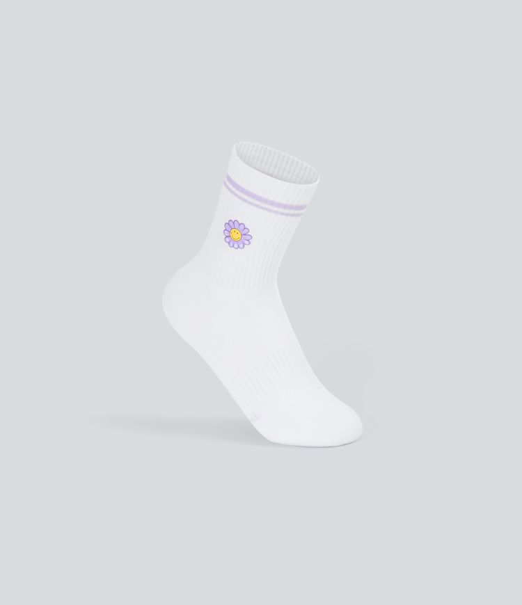 Halara X Smiley® Mid-Calf Length Socks