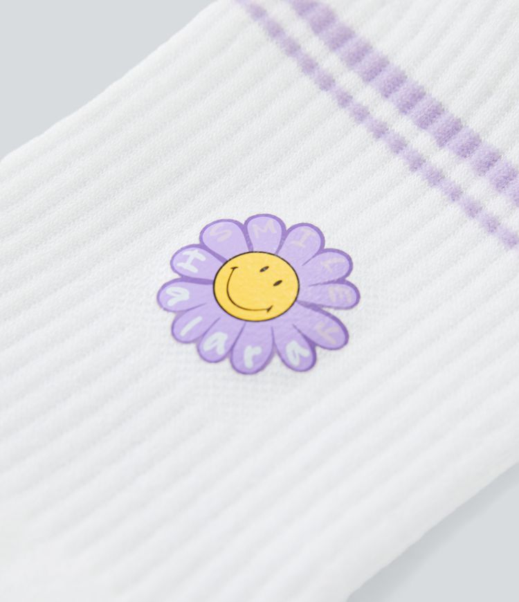 Halara X Smiley® Mid-Calf Length Socks