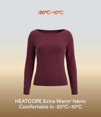 Halara HeatCore V-neck Long Sleeve Wrap Ruched Casual Warming Top