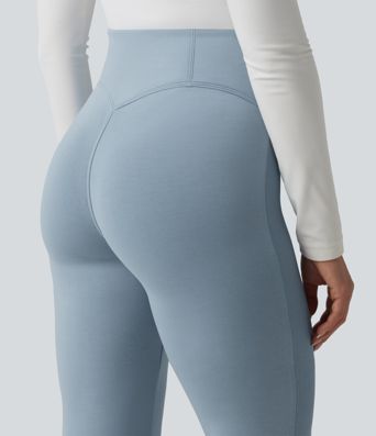 Pantalon évasé SpacerTek™ taille haute ventre plat