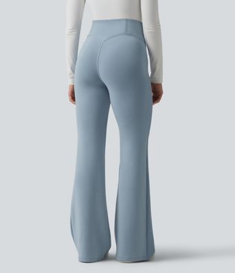 Pantalon évasé SpacerTek™ taille haute ventre plat