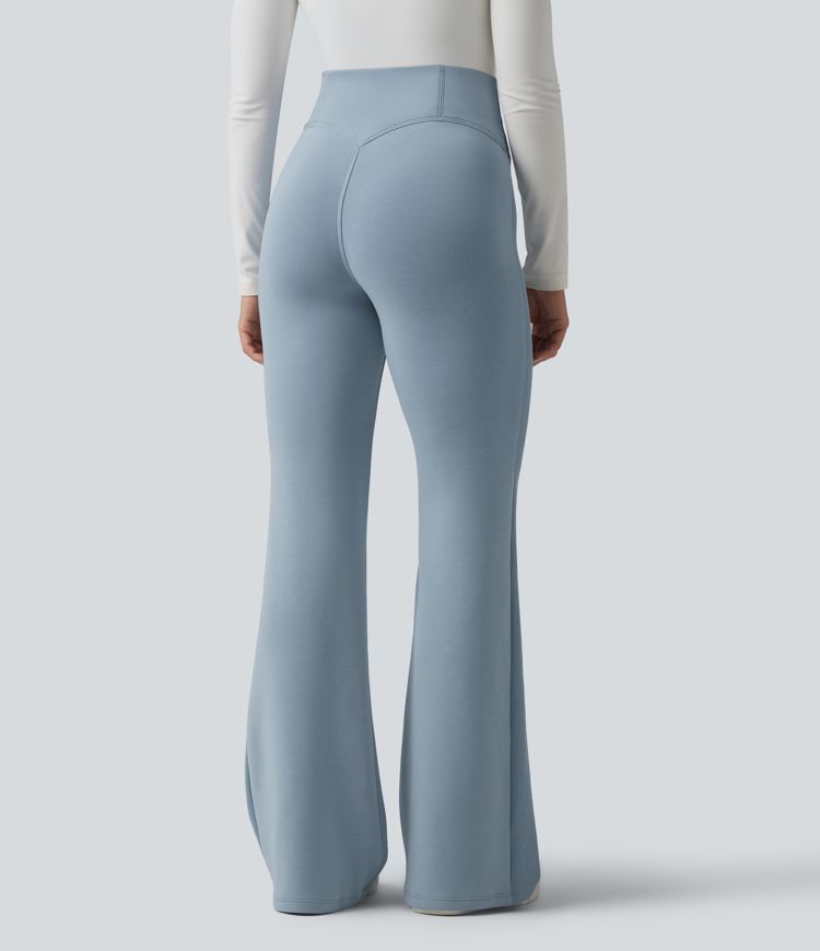 Pantalon évasé SpacerTek™ taille haute ventre plat