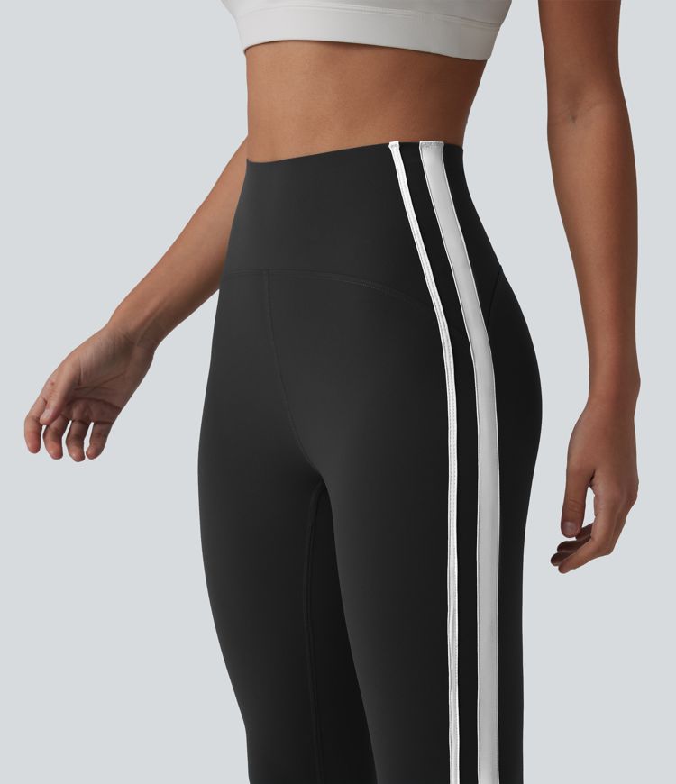 Halara Ultrasculpt™ High-waisted Tummy Control Side Stripe Yoga 7/8 Leggings Halara Ultrasculpt™ High-waisted Tummy Control Side Stripe Yoga 7/8 Leggings