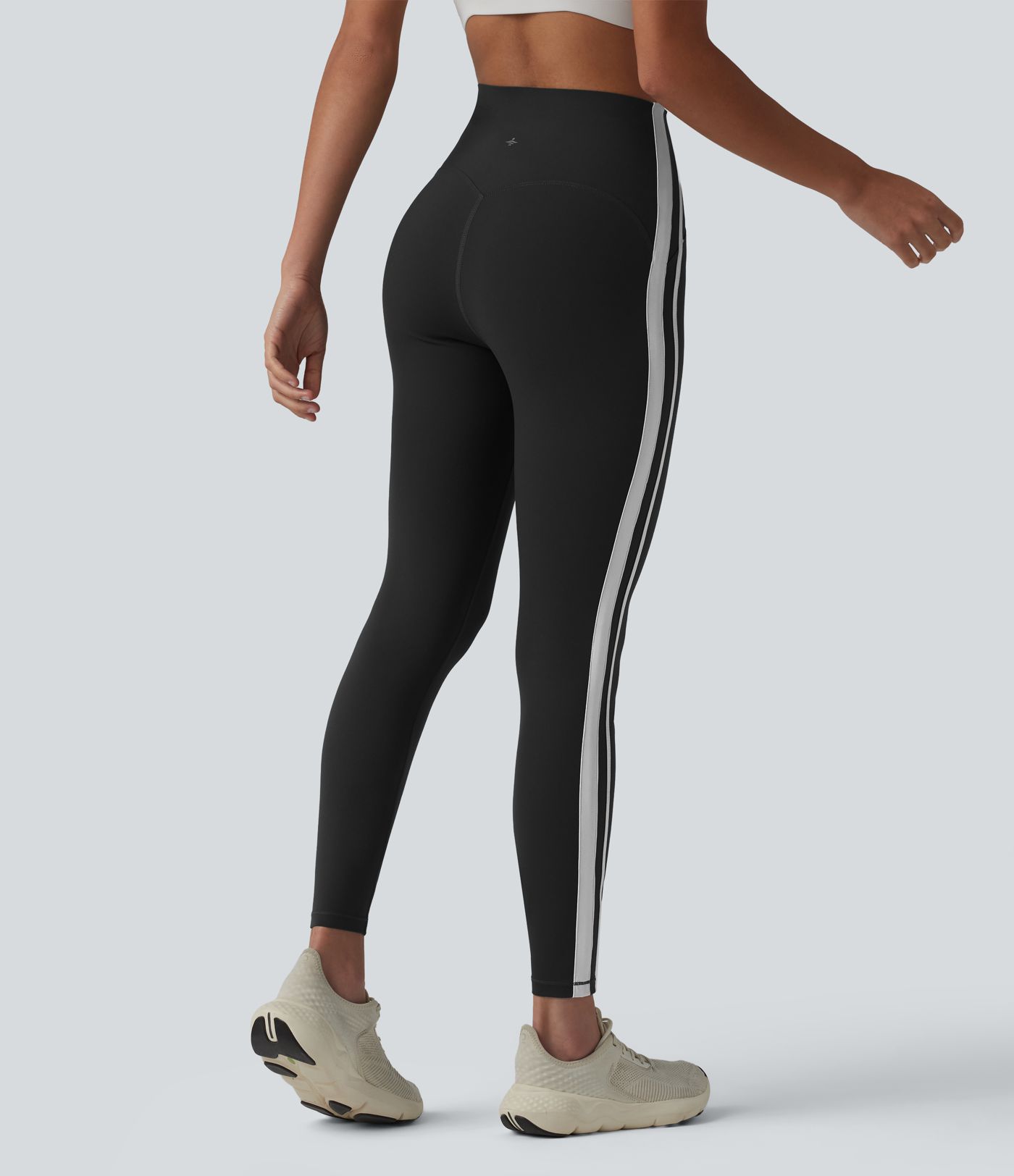 Halara Ultrasculpt™ High-waisted Tummy Control Side Stripe Yoga 7/8 Leggings Halara Ultrasculpt™ High-waisted Tummy Control Side Stripe Yoga 7/8 Leggings