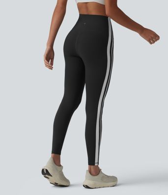 Halara Ultrasculpt™ High-waisted Tummy Control Side Stripe Yoga 7/8 Leggings Halara Ultrasculpt™ High-waisted Tummy Control Side Stripe Yoga 7/8 Leggings