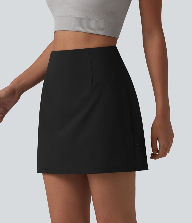 Halara UltraSculpt™ High Waisted Tummy Control 2-in-1 Mini Workout Skirt with Pockets